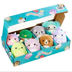 squishmallow official kellytoy collectors box set collectable choose your favorite (8 pack popular set (5 inch size))