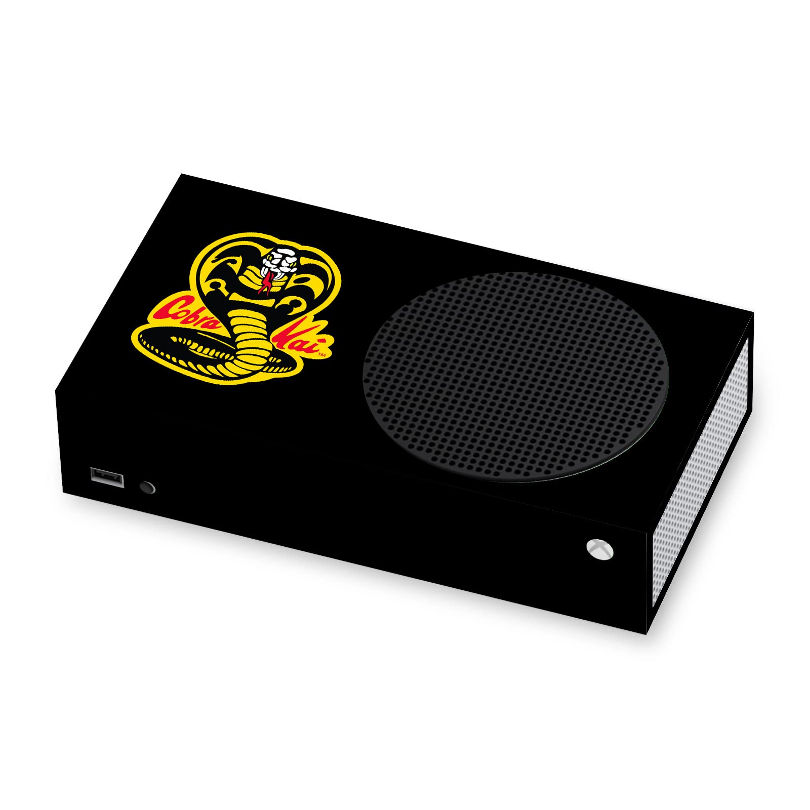 Head Case Designs Officially Licensed Cobra Kai Classic Logo Iconic Vinyl Sticker Gaming Skin Decal Cover Compatible With Xbox Series S Console