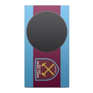 Head Case Designs Officially Licensed West Ham United FC 1895 Claret Crest Art Vinyl Sticker Gaming Skin Decal Cover Compatible with Xbox Series S Console