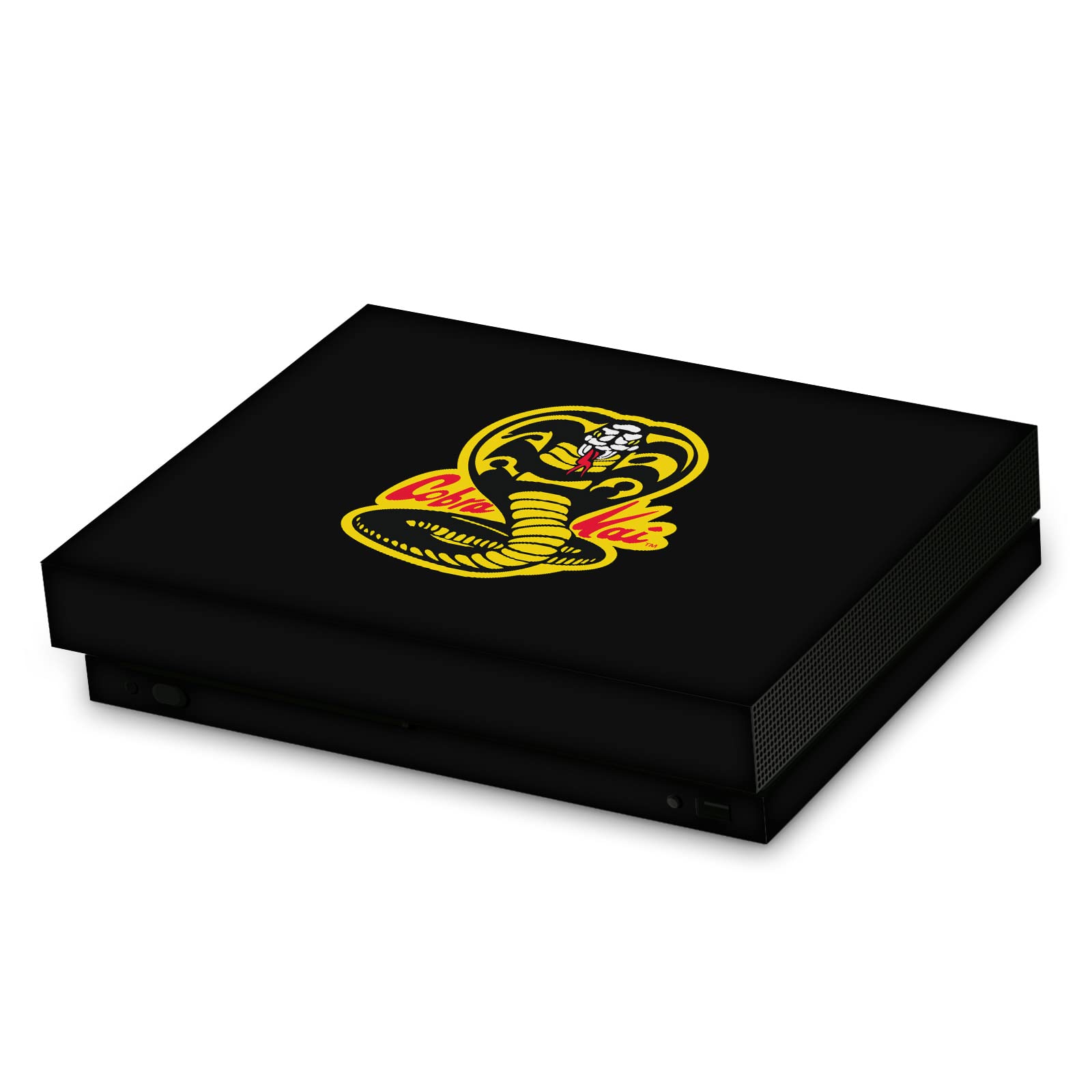 Head Case Designs Officially Licensed Cobra Kai Classic Logo Iconic Vinyl Sticker Gaming Skin Decal Cover Compatible With Xbox One X Console