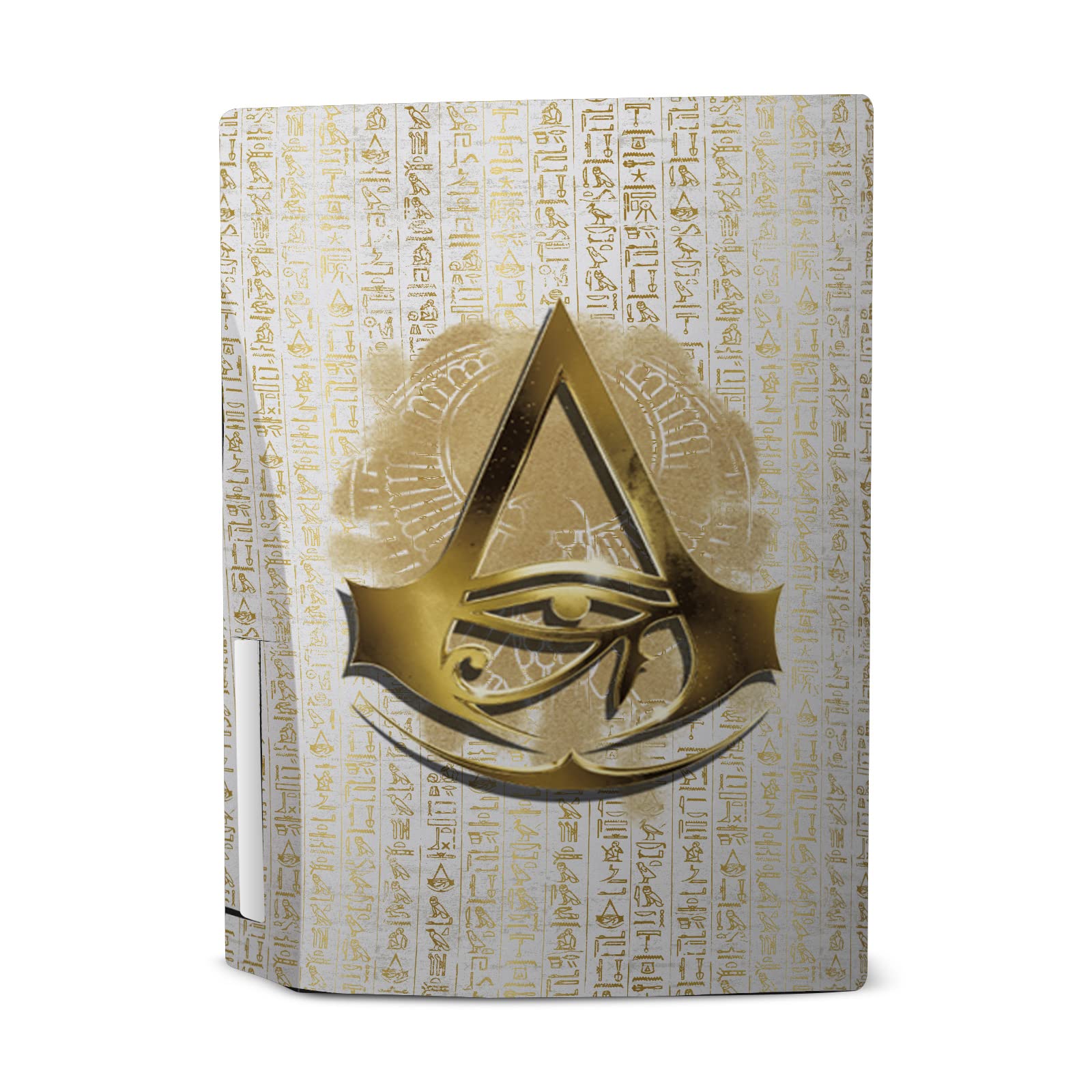 Head Case Designs Officially Licensed Assassin's Creed Eye Of Horus Origins Graphics Vinyl Faceplate Gaming Skin Decal Compatible With Sony PlayStation 5 PS5 Disc Console & DualSense Controller