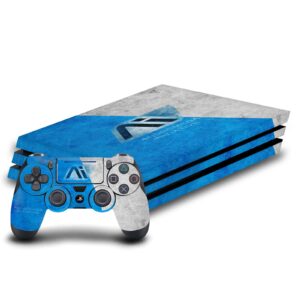 head case designs officially licensed ea bioware mass effect initiative distressed andromeda graphics vinyl sticker gaming skin decal cover compatible with ps4 pro console & dualshock 4