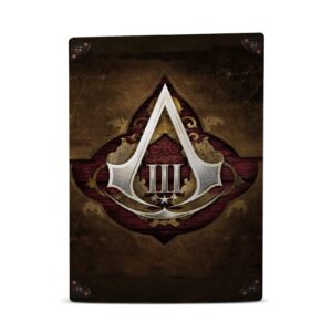 Head Case Designs Officially Licensed Assassin's Creed Freedom Edition III Graphics Vinyl Faceplate Gaming Skin Decal Compatible With Sony PlayStation 5 PS5 Disc Edition Console & DualSense Controller