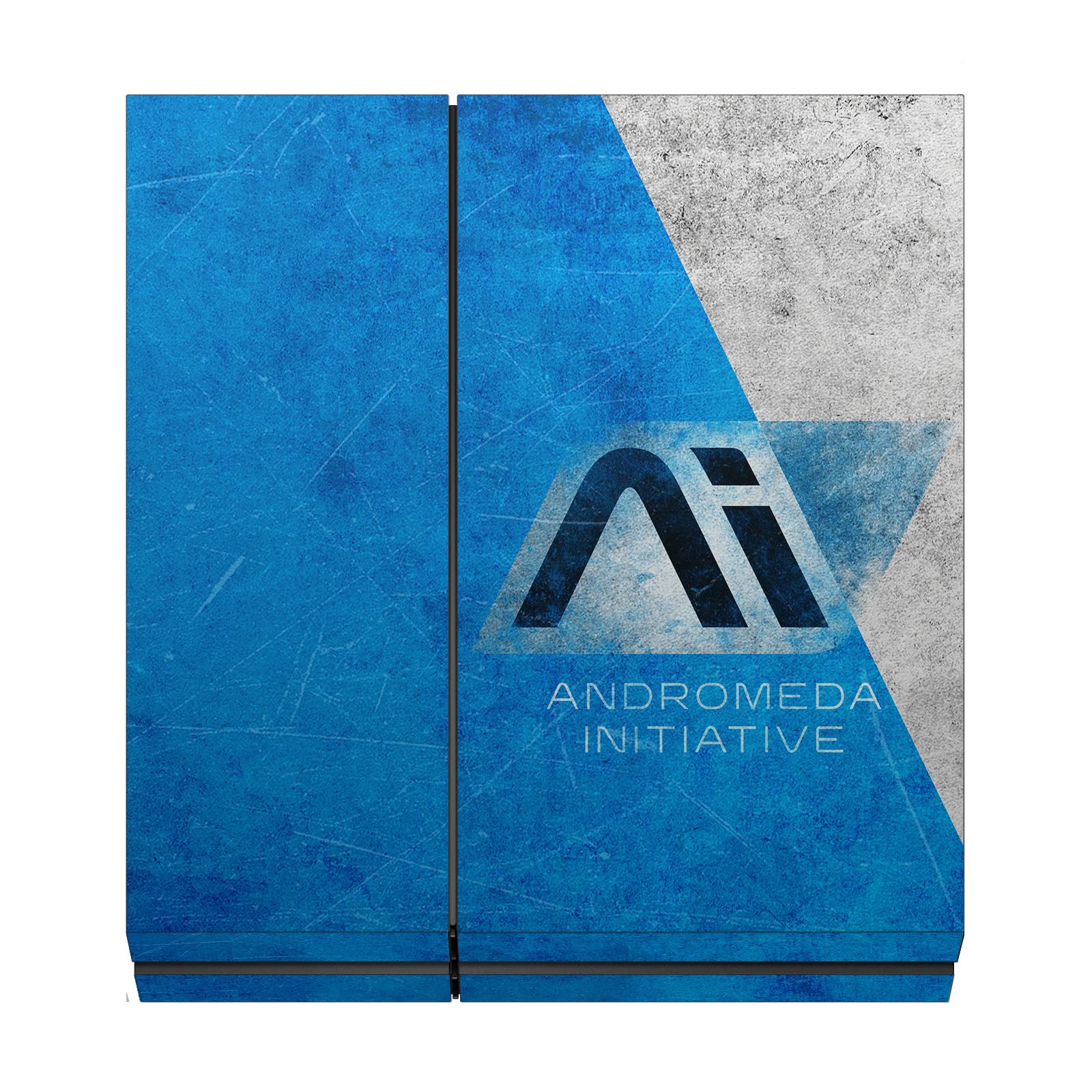 Head Case Designs Officially Licensed EA Bioware Mass Effect Initiative Distressed Andromeda Graphics Vinyl Gaming Skin Decal Compatible With Sony PlayStation 4 PS4 Console and DualShock 4 Controller