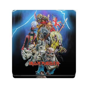 Head Case Designs Officially Licensed Iron Maiden Best Of Beast Graphic Art Vinyl Sticker Gaming Skin Decal Cover Compatible With Sony PlayStation 4 PS4 Slim Console