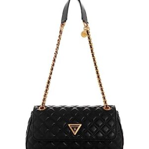 GUESS Giully Convertible Crossbody Flap, Black