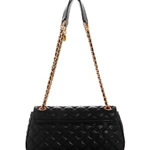 GUESS Giully Convertible Crossbody Flap, Black