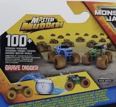 Monster Jam Mystery Mudders [Grave Digger] 1:64 Scale diecast Truck