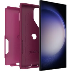 OtterBox Galaxy S23 Ultra Commuter Series Case - INTO The Fuchsia (Pink), Slim & Tough, Pocket-Friendly, with Port Protection