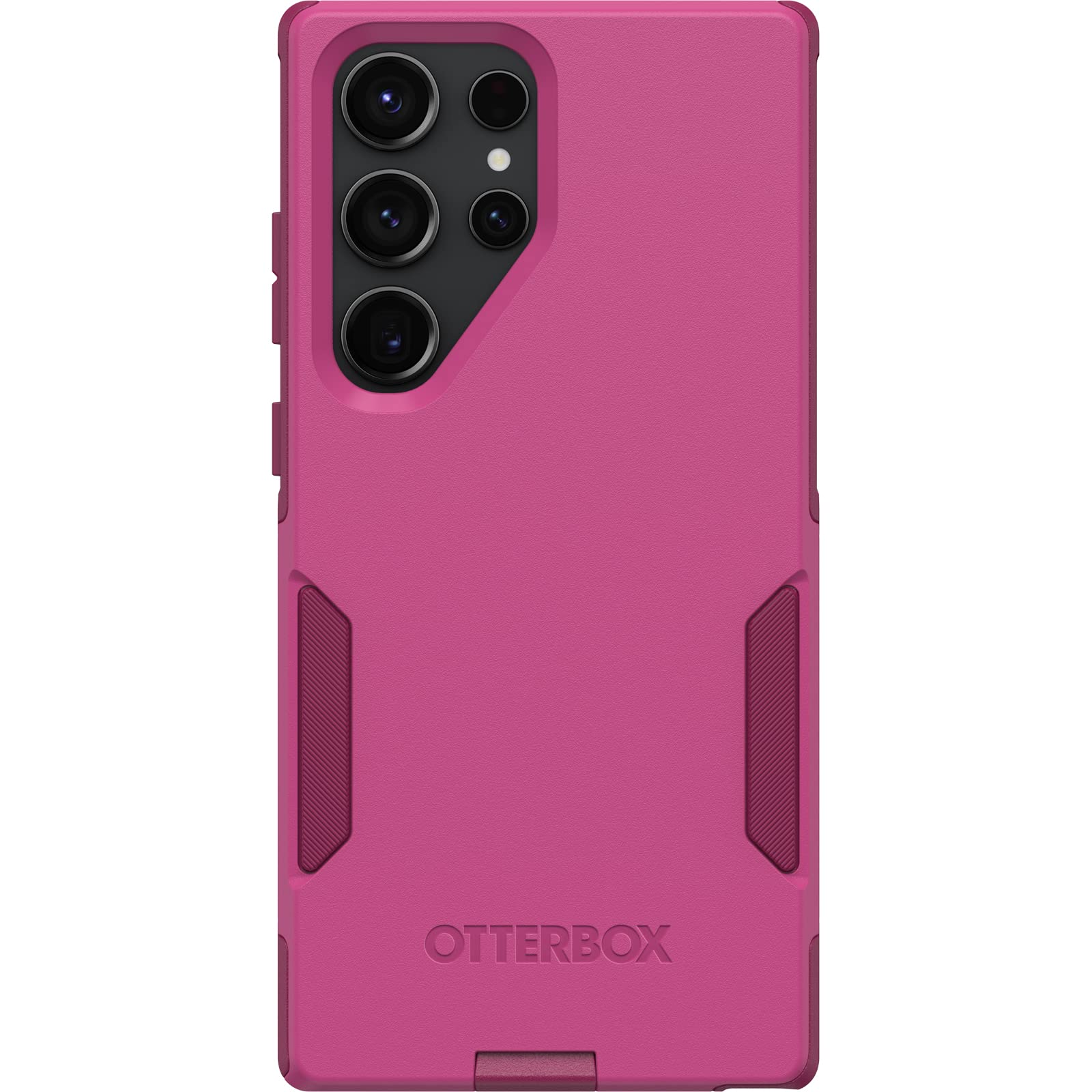 OtterBox Galaxy S23 Ultra Commuter Series Case - INTO The Fuchsia (Pink), Slim & Tough, Pocket-Friendly, with Port Protection