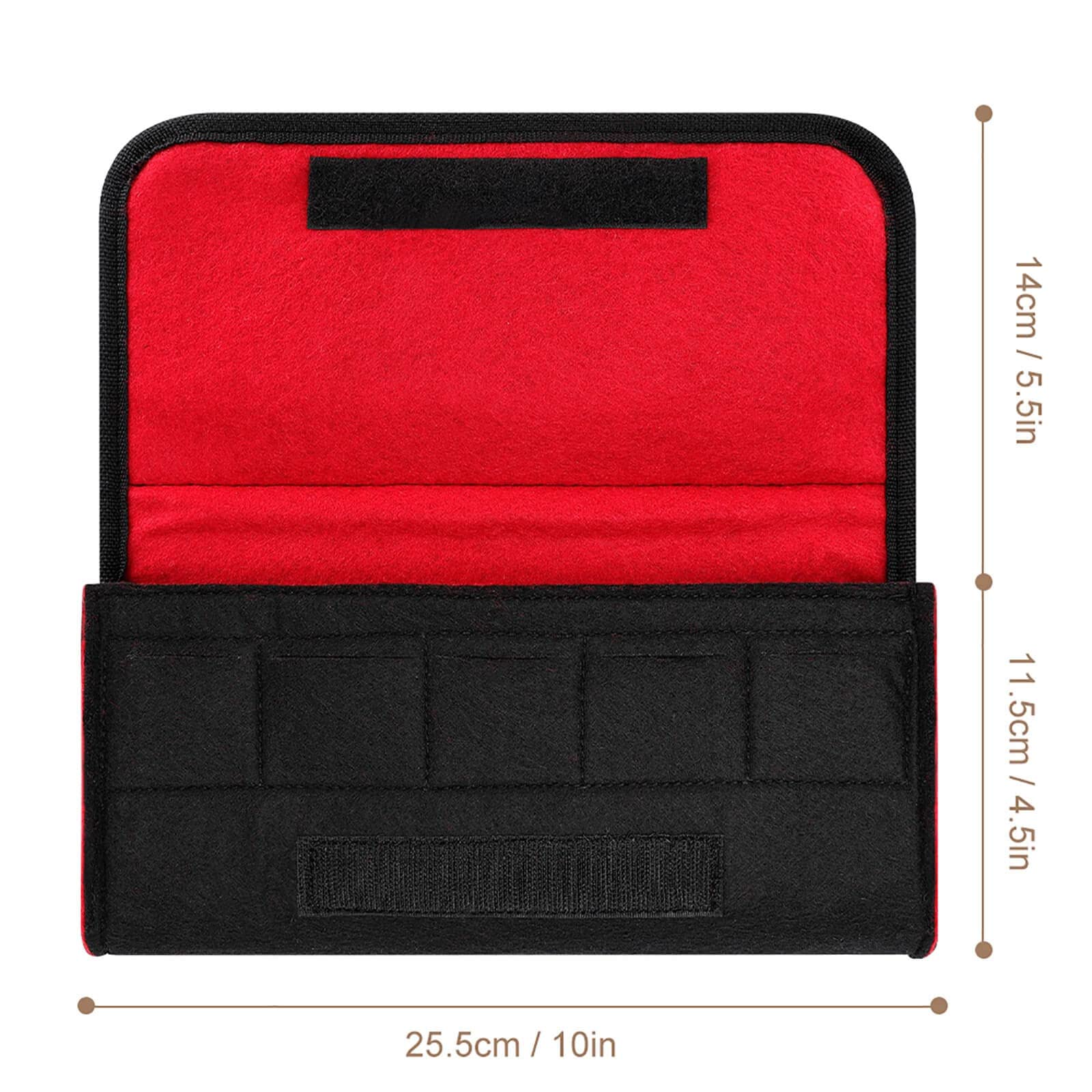 Trombone Carrying Case for Switch Protective Travel Storage Bag with Game Card Slots