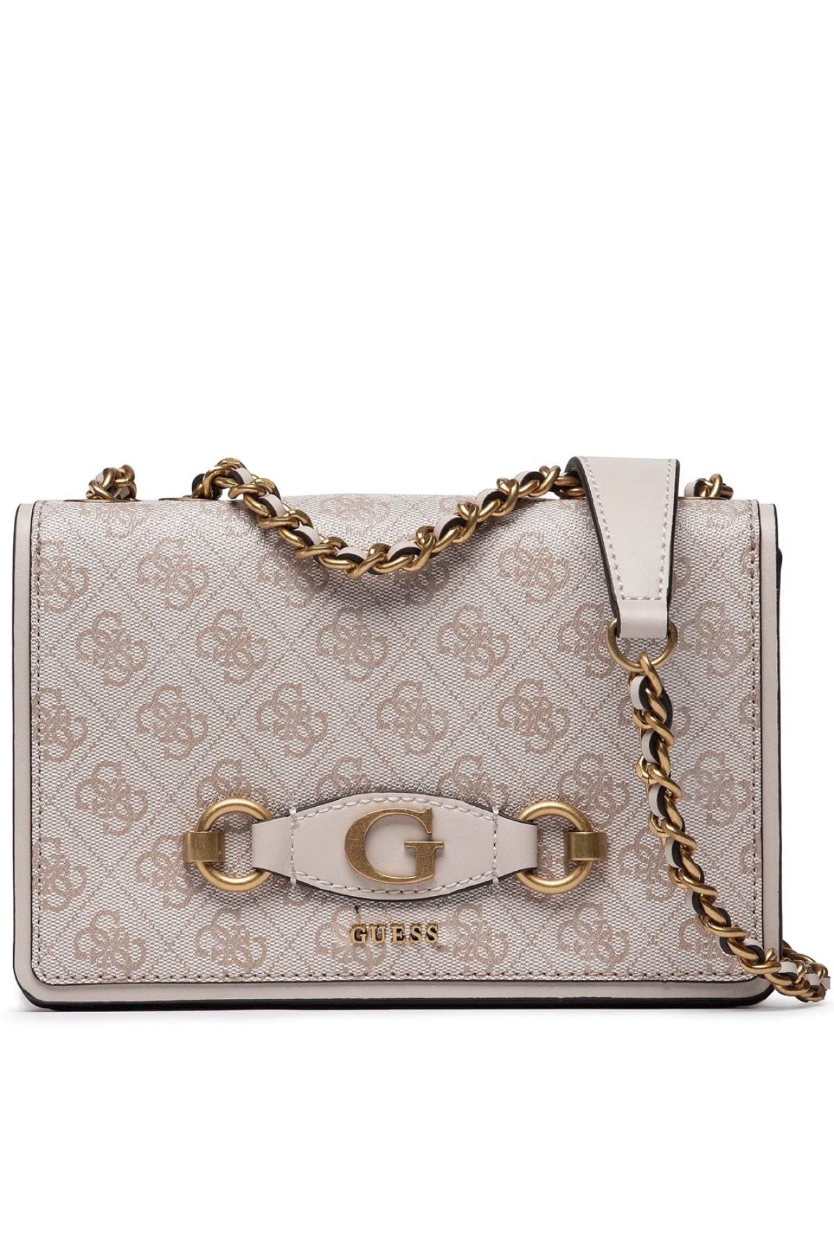 GUESS Izzy Convertible Crossbody Flap, Dove Logo