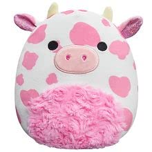 squishmallows 8" valentines evangelica the cow