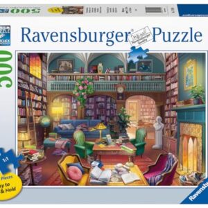 Ravensburger Dream Library - 500 Piece Jigsaw Puzzle for Adults | Softclick Technology Large Format Pieces | Unique & Vibrant Artwork | FSC Certified