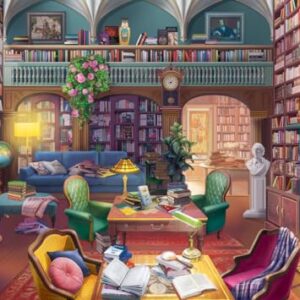 Ravensburger Dream Library - 500 Piece Jigsaw Puzzle for Adults | Softclick Technology Large Format Pieces | Unique & Vibrant Artwork | FSC Certified