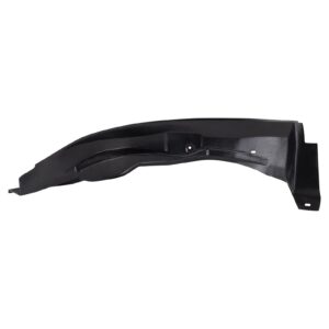 TRQ Front Right Inner Fender Liner Black Passenger Side Compatible with 2000-2005 Pontiac Bonneville GM1249129