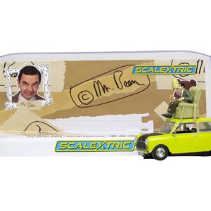 Scalextric Mr. Bean's Do-It-Yourself Mini Cooper 1:32 Slot Race Car C4334