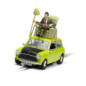 Scalextric Mr. Bean's Do-It-Yourself Mini Cooper 1:32 Slot Race Car C4334