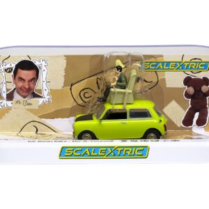 Scalextric Mr. Bean's Do-It-Yourself Mini Cooper 1:32 Slot Race Car C4334