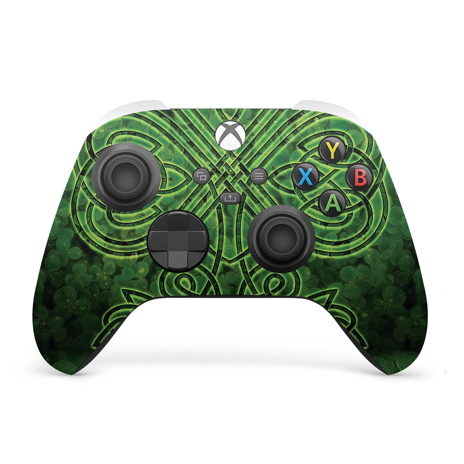 Head Case Designs Officially Licensed Brigid Ashwood Irish Shamrock Art Mix Vinyl Sticker Gaming Skin Decal Cover Compatible with Xbox Series X/S Controller