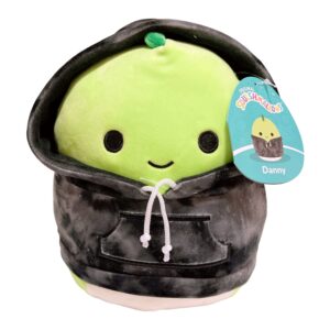 Squishmallows Hoodie Animal Squad Plush Toy (8" Danny The Dino)