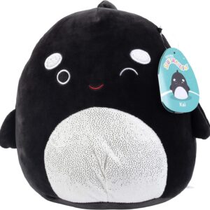 Squishmallow Squishmallows Kellytoy Sea Life Squad Plush Toy (8'' Kai The Orca Whale)