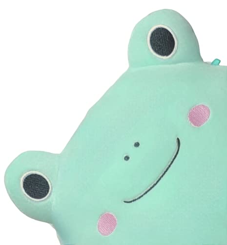 Squishmallows Official Kellytoy 12 Inch Green Baratelli Frog with “Text ME” on Belly Plush - Valentine’s Squad 2023 Stuffed Animal Toy