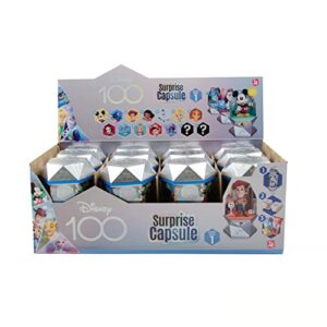 YuMe Disney 100 Mystery Capsules - Rare Pixar & Disney Vinyl Figurines, Series 1 Blind Bag Collectibles 12 Pack