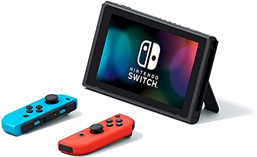 Nintendo Switch™ with Neon Blue and Neon Red Joy‑Con™ (Renewed)