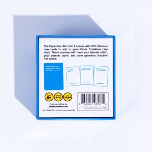 Cards Christians Like: The Expansion Box Vol. 1 • 300-Card Expansion • A Party Game for Church People