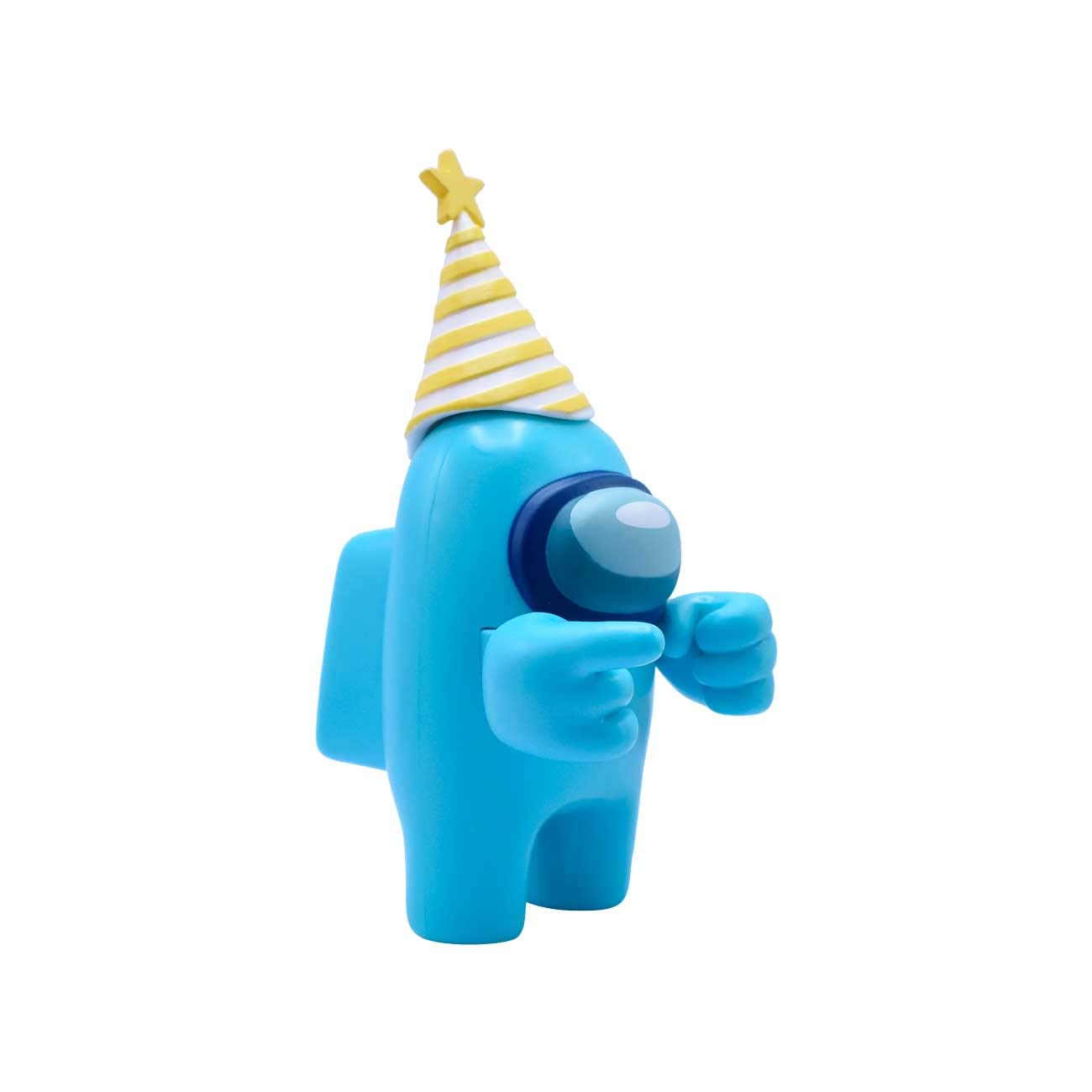 Just Toys LLC Among Us Action Figures Series 2 (Aquamarine w/Party Hat)