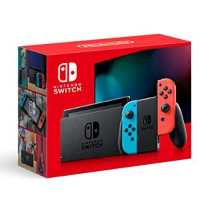 Nintendo Switch™ with Neon Blue and Neon Red Joy‑Con™ (Renewed)