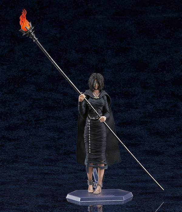 Good Smile Company figma Demons Souls [PS5] Black Coat Fire Defense [PS5] Non-Scale Plastic Painted Action Figure