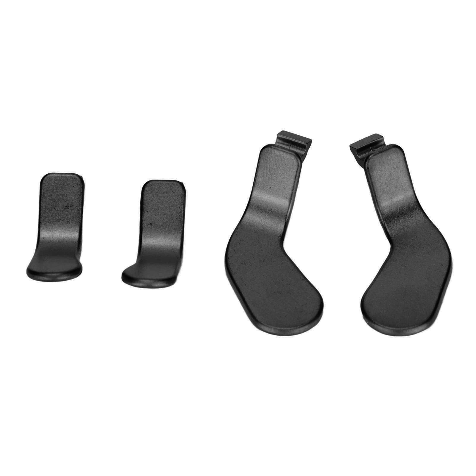 Controller Paddles for One,4PCS Controller Paddles,Stainless Steel Replacement Controller Parts for One Elite Controller Series 2 Model 1797 (Black) [video game]