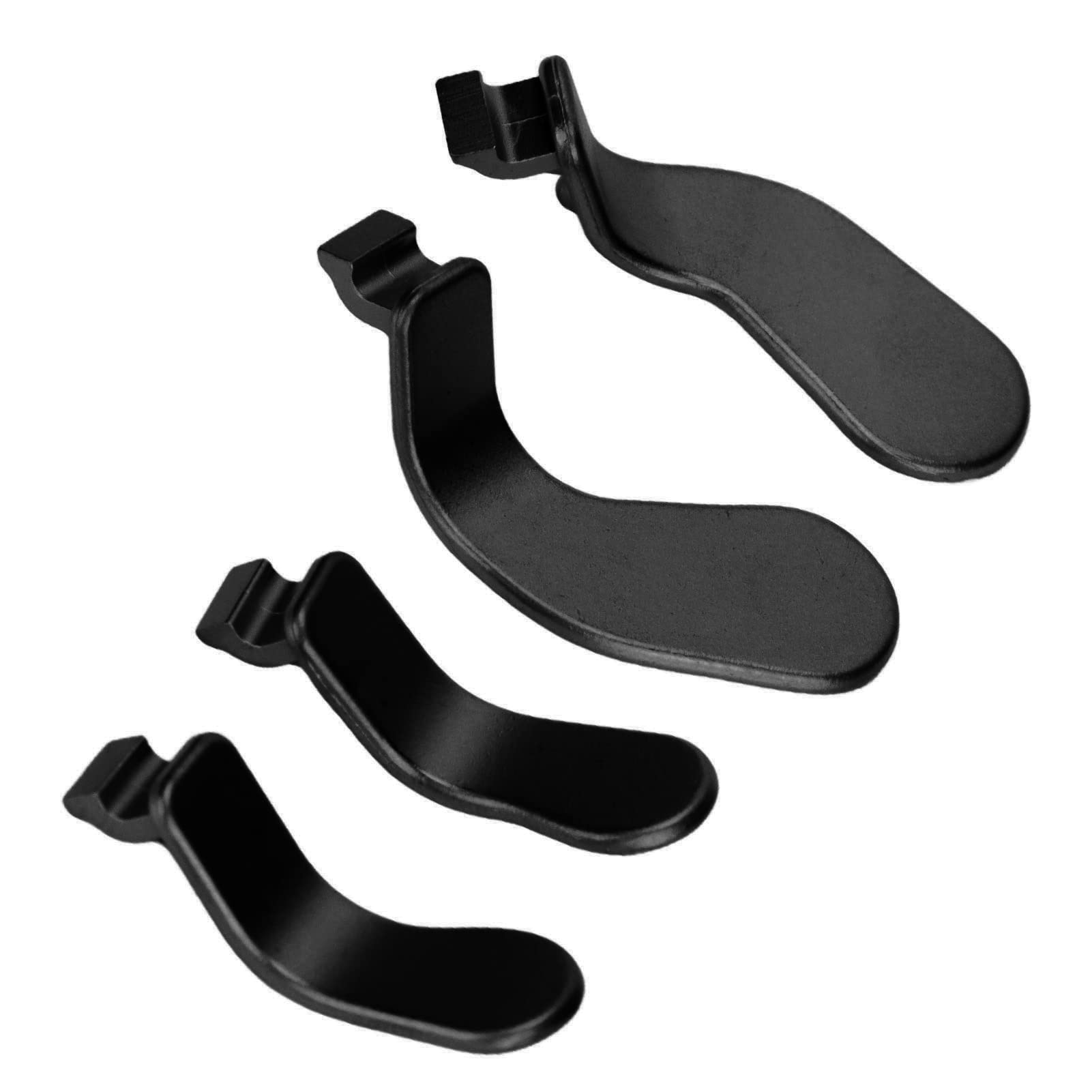 Controller Paddles for One,4PCS Controller Paddles,Stainless Steel Replacement Controller Parts for One Elite Controller Series 2 Model 1797 (Black) [video game]