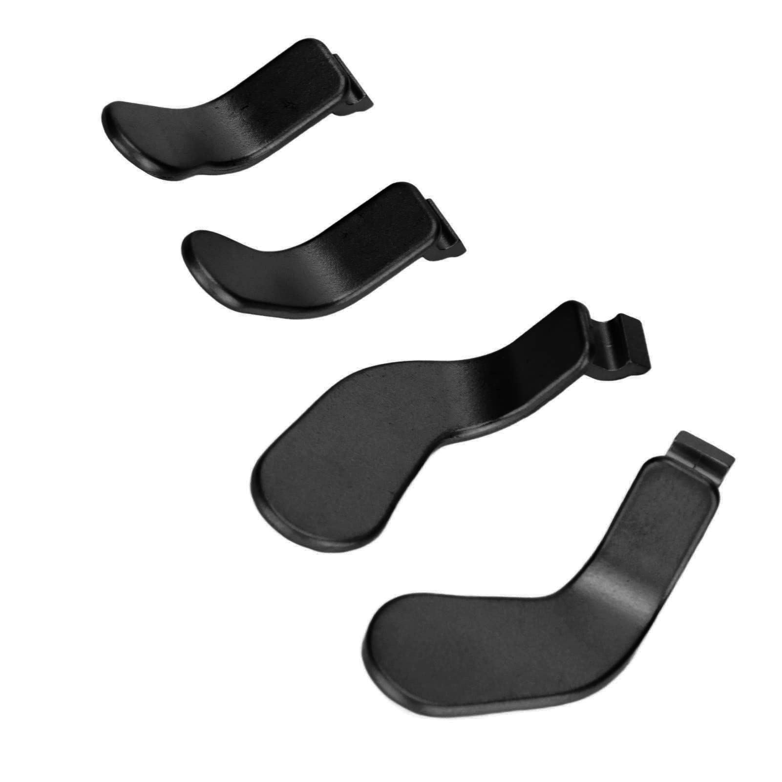 Controller Paddles for One,4PCS Controller Paddles,Stainless Steel Replacement Controller Parts for One Elite Controller Series 2 Model 1797 (Black) [video game]