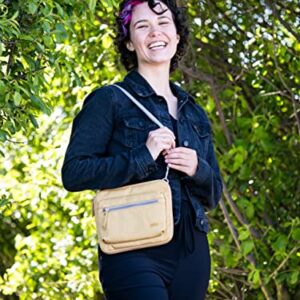 HAIKU Aspire Folio Crossbody Convertible Organizer Bag, Honeycomb