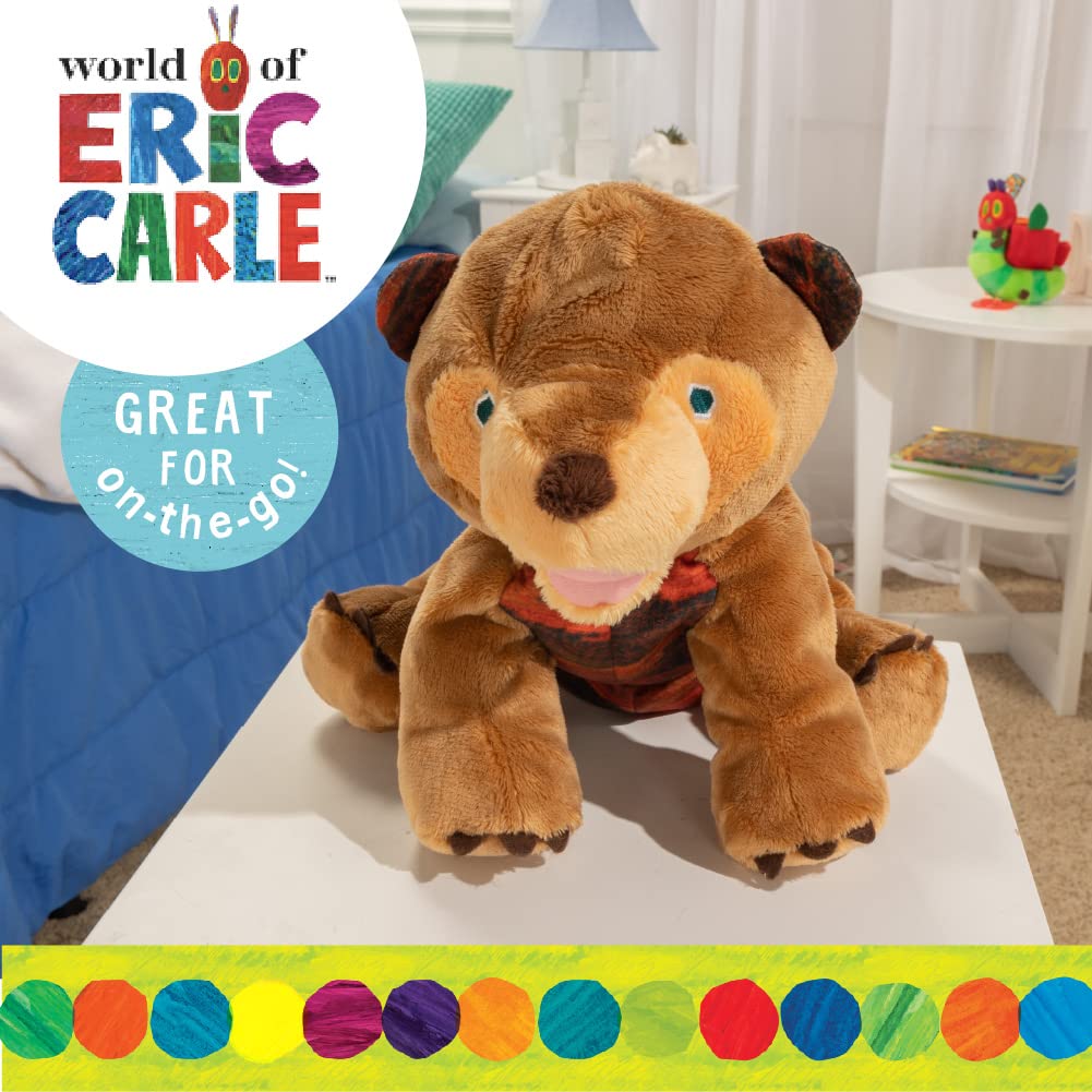 KIDS PREFERRED World of Eric Carle Brown Bear Stuffed Animal Plush