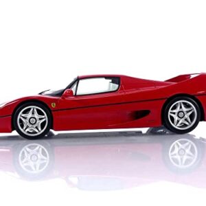 BBR 1995 F50 Coupe Rosso Corsa Red with Display CASE Limited Edition to 700 Pieces Worldwide 1/18 Model Car P18189 A