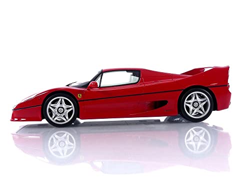 BBR 1995 F50 Coupe Rosso Corsa Red with Display CASE Limited Edition to 700 Pieces Worldwide 1/18 Model Car P18189 A