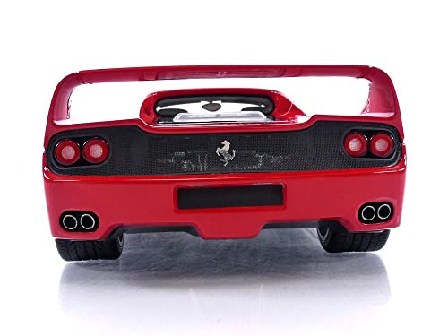 BBR 1995 F50 Coupe Rosso Corsa Red with Display CASE Limited Edition to 700 Pieces Worldwide 1/18 Model Car P18189 A