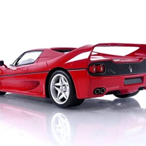 BBR 1995 F50 Coupe Rosso Corsa Red with Display CASE Limited Edition to 700 Pieces Worldwide 1/18 Model Car P18189 A