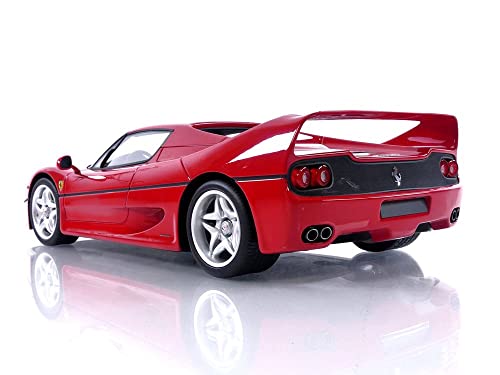 BBR 1995 F50 Coupe Rosso Corsa Red with Display CASE Limited Edition to 700 Pieces Worldwide 1/18 Model Car P18189 A