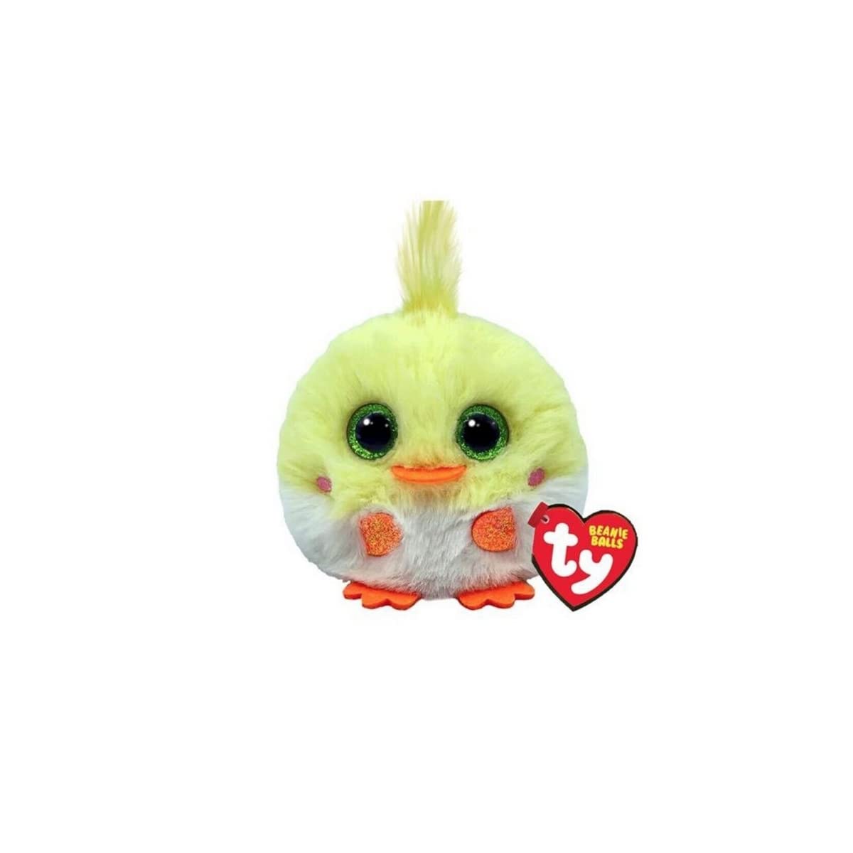 TY Beanie Ball EGGY The Small Round Easter Chick - 10cm