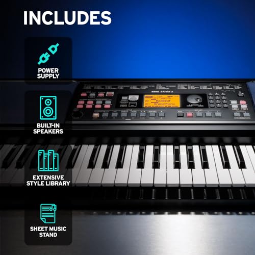 Korg, 61-Key Portable Keyboard (EK50U)