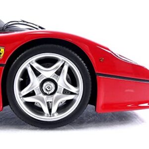 BBR 1995 F50 Coupe Rosso Corsa Red with Display CASE Limited Edition to 700 Pieces Worldwide 1/18 Model Car P18189 A