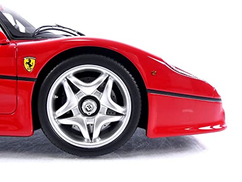 BBR 1995 F50 Coupe Rosso Corsa Red with Display CASE Limited Edition to 700 Pieces Worldwide 1/18 Model Car P18189 A