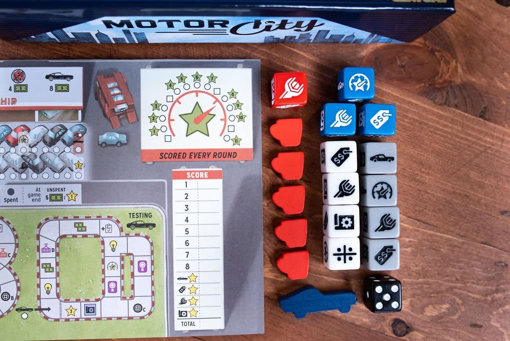 Motor City Board Game