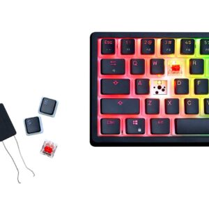 G.Skill KM250 RGB 65% (67-Key) Mechanical Keyboard, PBT Dual Injection Keycap (Black)