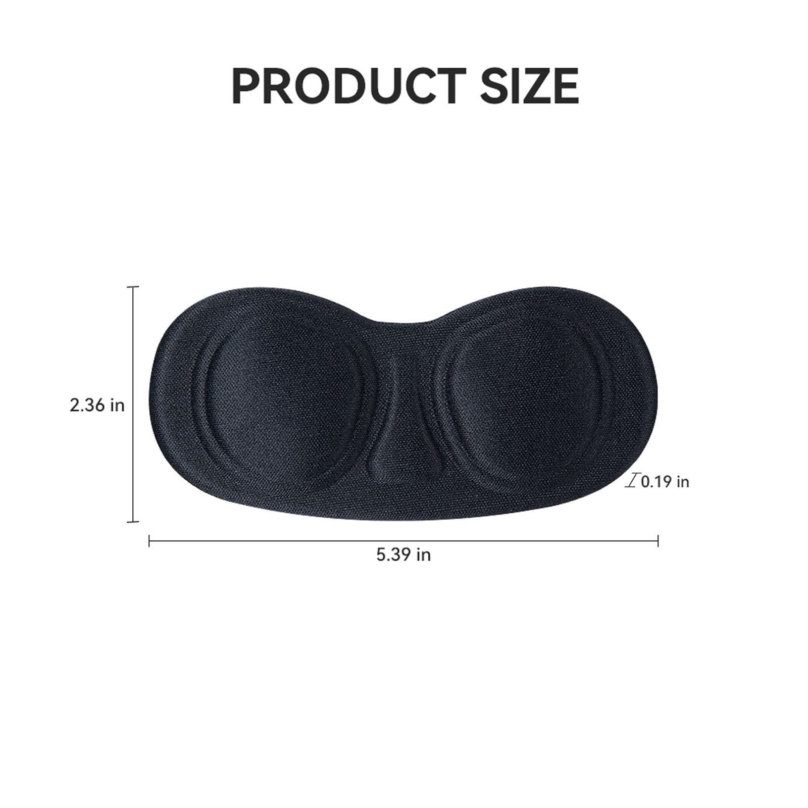 VR Lens Protective Cover Lens Protector Pad for PICO 4, Lens Guard Cap Protective Cushion Replacement Accessories,Soft Lightweight Lens Case Cover